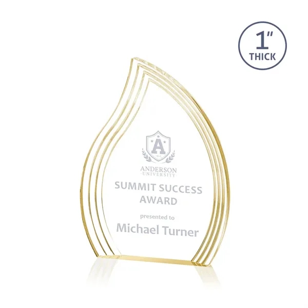 Clear/Gold color option for Ember Award