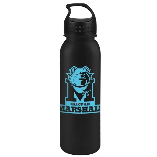 Metal Black color option for Garyline® Terrain Metalike Bottle   24 Oz.