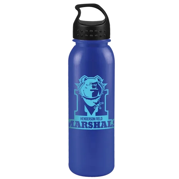 Metal Blue color option for Garyline® Terrain Metalike Bottle   24 Oz.
