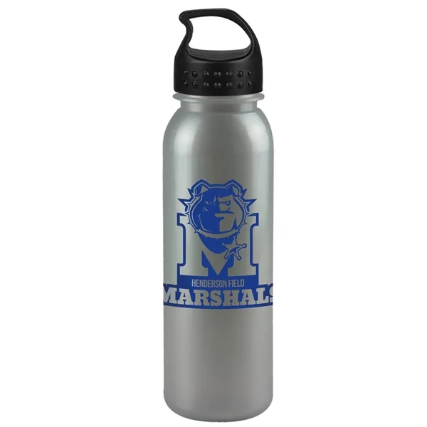 Silver color option for Garyline® Terrain Metalike Bottle   24 Oz.