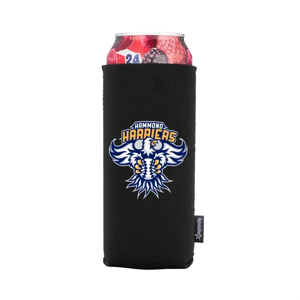 Black color option for Koozie® Taller Rpet Can Cooler   24 Oz.