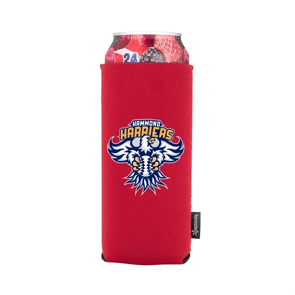Red color option for Koozie® Taller Rpet Can Cooler   24 Oz.