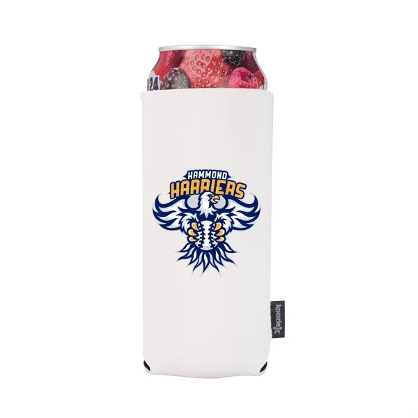 White color option for Koozie® Taller Rpet Can Cooler   24 Oz.