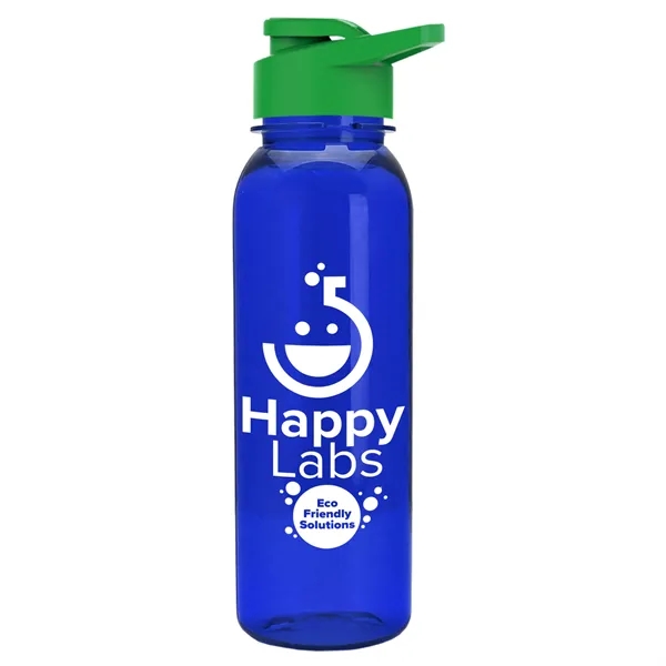 Translucent Blue color option for Garyline® Outdoorsman Tritan® Renew Bottle With Drink Thr...