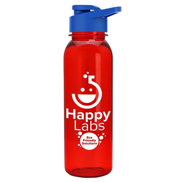 Translucent Red color option for Garyline® Outdoorsman Tritan® Renew Bottle With Drink Thr...