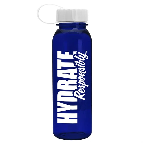 Translucent Navy color option for Garyline® Outdoorsman Tritan® Renew Bottle With Tethered ...
