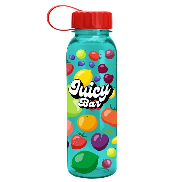 Translucent Teal color option for Garyline® Outdoorsman Tritan® Renew Bottle With Tethered ...