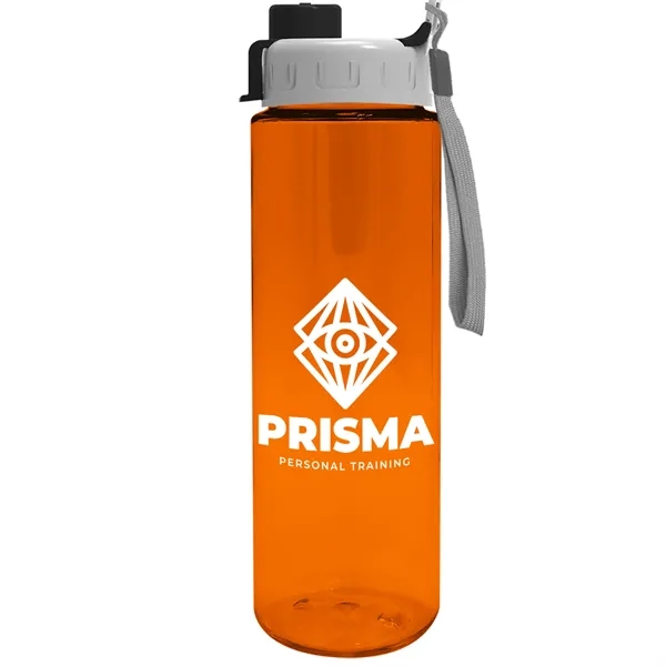 Translucent Orange color option for Garyline® Freedom Tritan® Renew Bottle With Quick Snap Li...