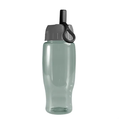 Main photo of Garyline® Poly+ Recycled Bottle With Ring Straw Lid   27 Oz.