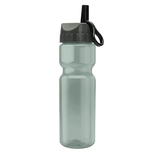 Photo of Garyline® Champ Recycled Bottle With Ring Straw Lid   28 Oz.