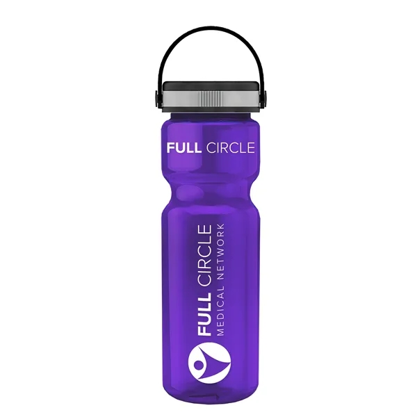 Translucent Violet color option for Garyline® Champ Recycled Bottle With Grip Lid   28 Oz.