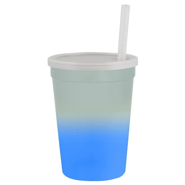 Frost/Blue color option for Garyline® Cups On The Go Color Changing Sport Sipper   12...
