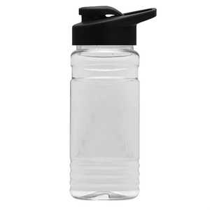 Photo of Garyline® Clear Bottle With Drink Thru Lid   20 Oz.