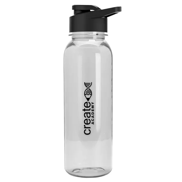 Clear color option for Garyline® Flat Sided Tritan® Bottle With Drink Thru Lid  ...
