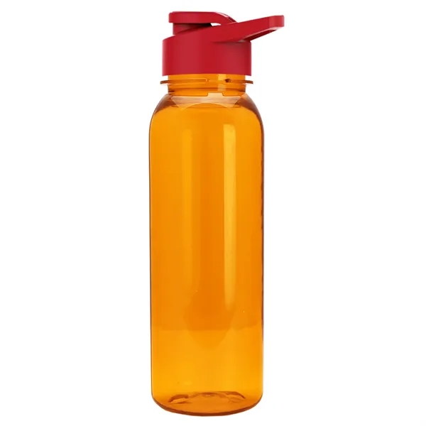Translucent Orange color option for Garyline® Flat Sided Tritan® Bottle With Drink Thru Lid  ...
