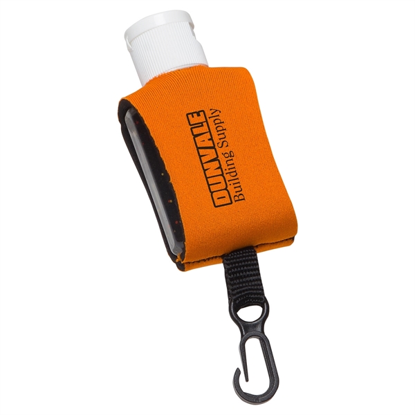 Medium Orange color option for Cozy Clip 1oz Moisture Bead Hand Sanitizer