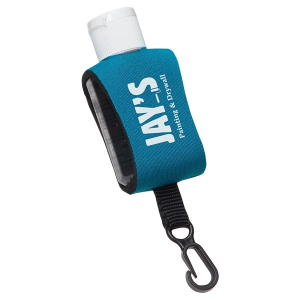 Medium Teal color option for Cozy Clip 1oz Moisture Bead Hand Sanitizer