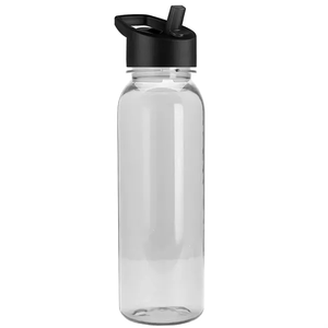 Photo of Garyline® Flat Sided Tritan® Bottle With Flip Straw Lid  ...