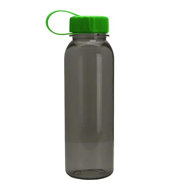 Smoke color option for Garyline® Flat Sided Tritan® Bottle With Tethered Lid   2...