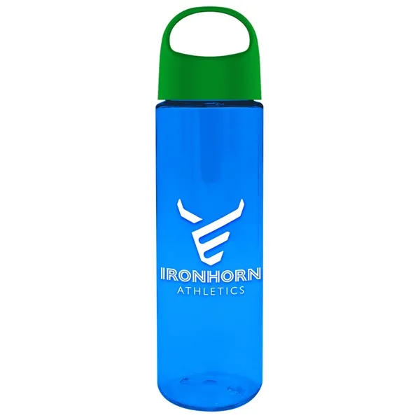 Translucent Blue color option for Garyline® Freedom Tritan® Bottle With Oval Crest Lid   28...
