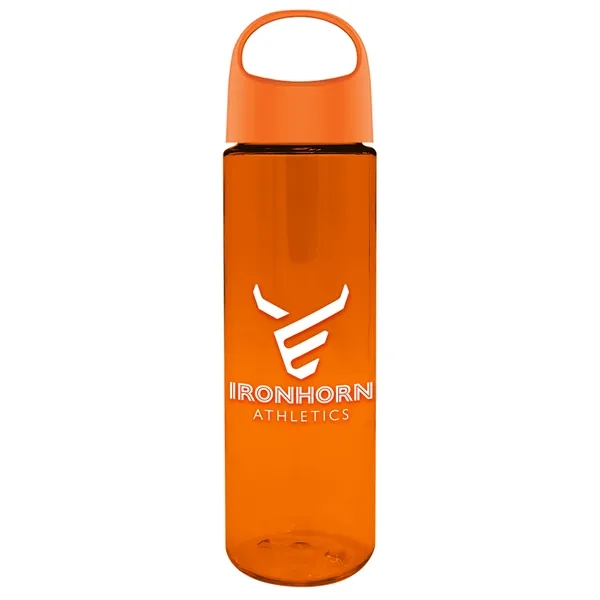 Translucent Orange color option for Garyline® Freedom Tritan® Bottle With Oval Crest Lid   28...