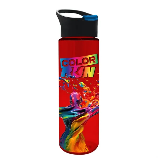 Translucent Red color option for Garyline® Freedom Tritan® Bottle With Pop Up Lid   28 Oz.