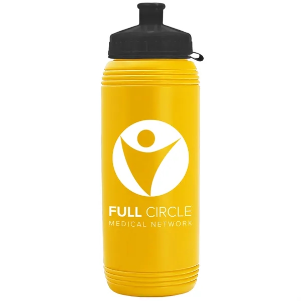 Yellow color option for Garyline® Pint Sport Bottle With Tethered Push Pull Lid  ...