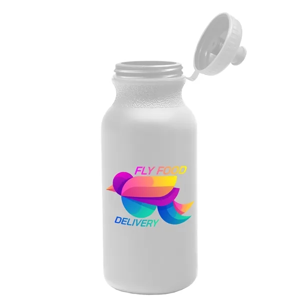 Frost color option for Garyline® Omni Bike Bottle With Tethered Push Pull Lid   ...