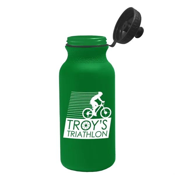 Kelly Green color option for Garyline® Omni Bike Bottle With Tethered Push Pull Lid   ...