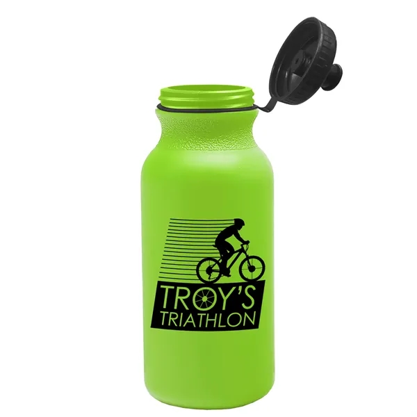 Lime Green color option for Garyline® Omni Bike Bottle With Tethered Push Pull Lid   ...