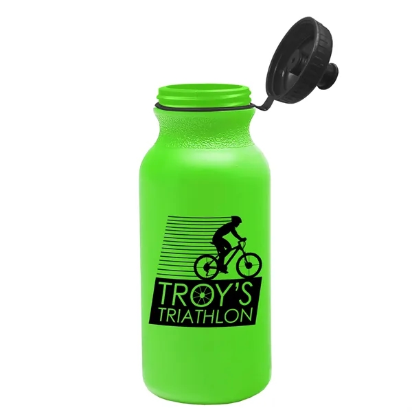 Neon Green color option for Garyline® Omni Bike Bottle With Tethered Push Pull Lid   ...