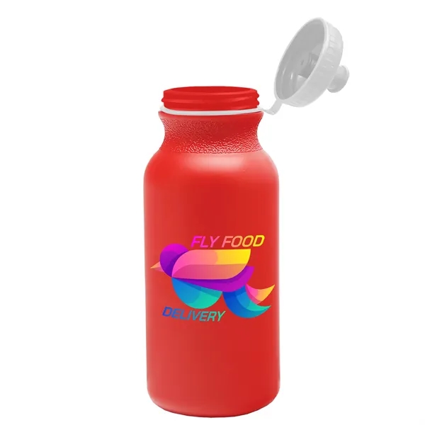 Red color option for Garyline® Omni Bike Bottle With Tethered Push Pull Lid   ...