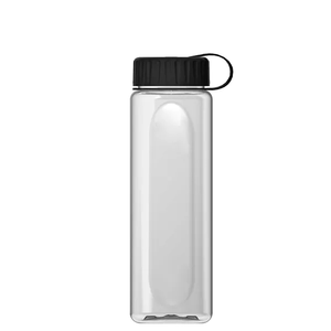 Photo of Garyline® Boss Embossed Rpet Bottle With Tethered Lid   2...