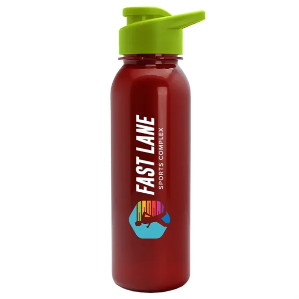 Metallic Red color option for Garyline® Terrain Metallike Bottle With Drink Thru Lid   ...