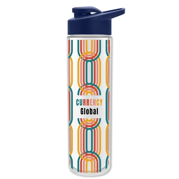 Navy Blue color option for Garyline® Chiller Insulated Bottle With Drink Thru Lid An...