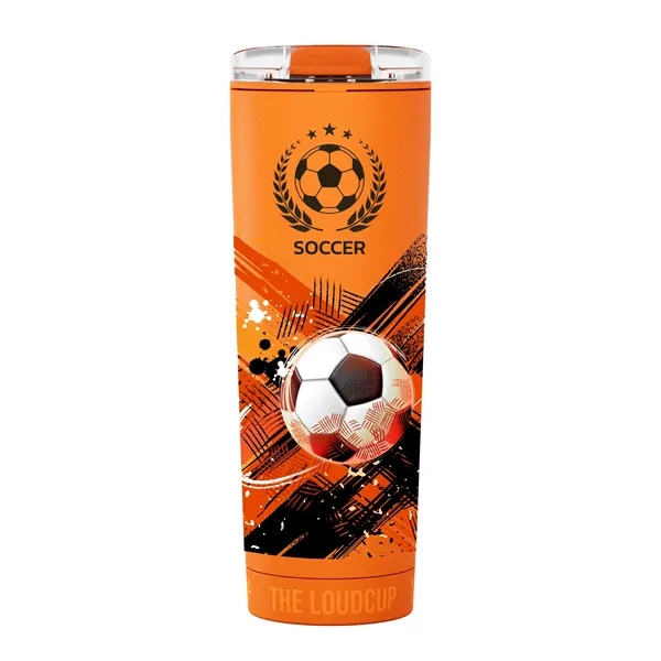 Orange color option for Loud Cup™ Tumbler   23 Oz.
