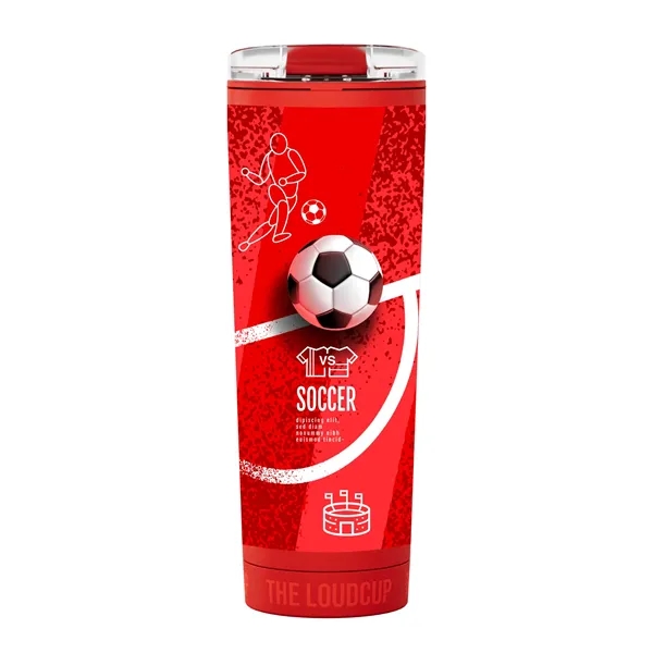 Red color option for Loud Cup™ Tumbler   23 Oz.