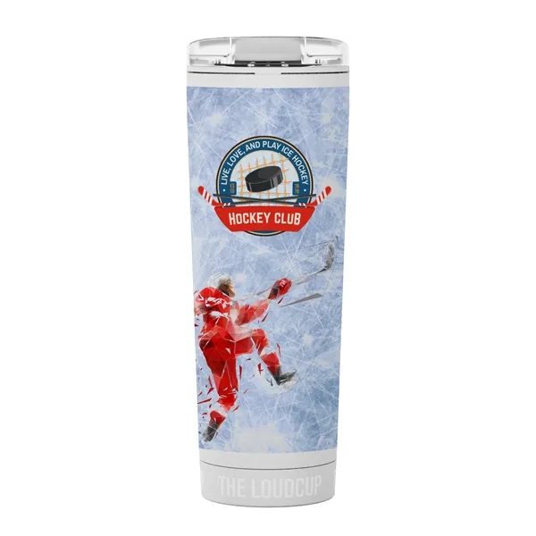 White color option for Loud Cup™ Tumbler   23 Oz.
