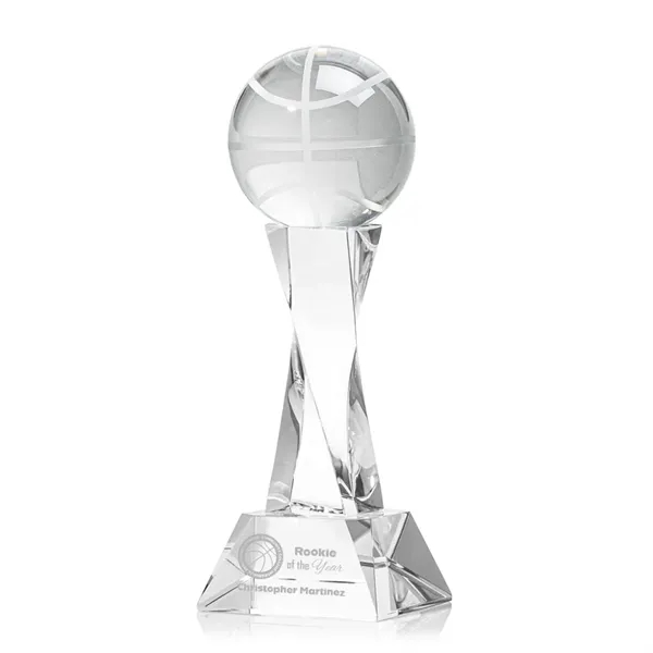 Basketball/Clear color option for The Game Ball Award