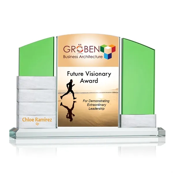 Green color option for Milestone Tower Award