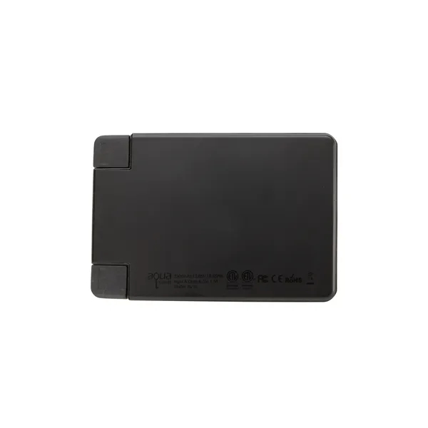 Matte Black color option for Aqua Vault® Charge Card Power Bank 2,300 M Ah