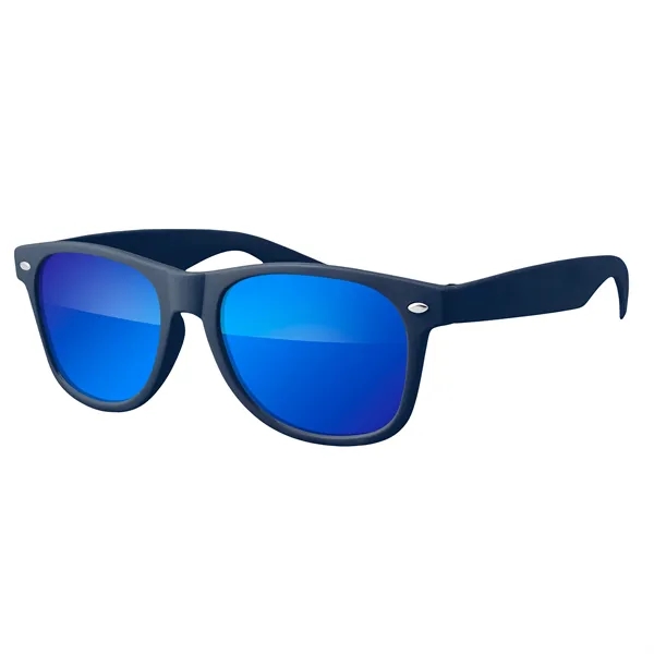 Navy/Indigo color option for Retro Vibes Mirrored Sunglasses
