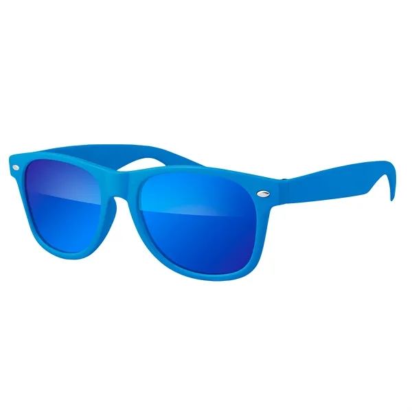 Royal/Indigo color option for Retro Vibes Mirrored Sunglasses