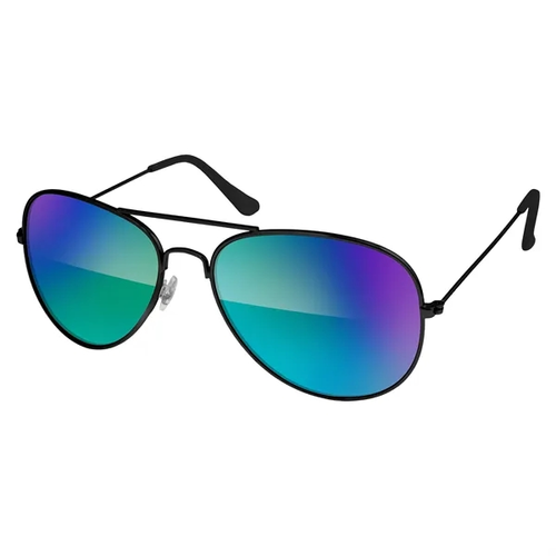 Main photo of Metal Aviator Mirrored Sunglasses