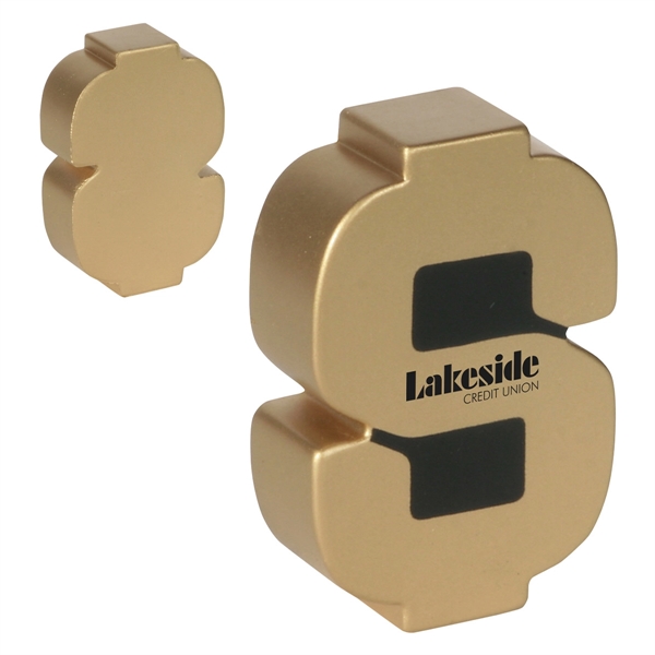 Metallic Gold color option for Dollar Sign