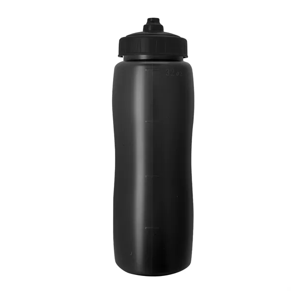 Black color option for Garyline® Curve Sport Bottle With Mighty Shot Valve Lid  ...