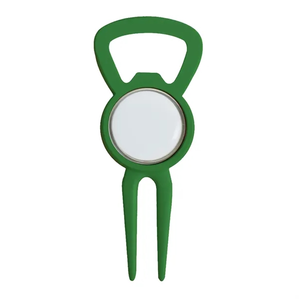 Green color option for Play Maker Magnetic Divot Tool Bottle Opener