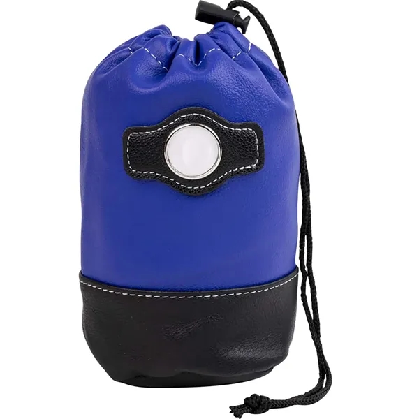 Blue color option for Drawsting Valuables Pouch