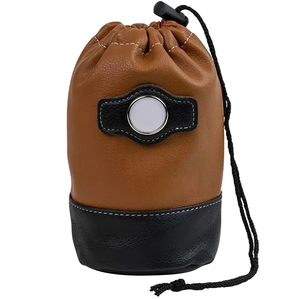 Brown color option for Drawsting Valuables Pouch