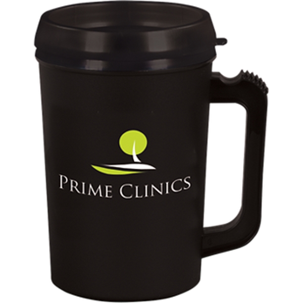 Black-Black color option for 22 Oz Insulated Mug